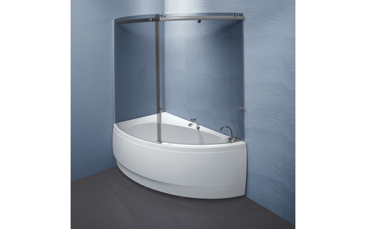 Idea R Tinted Curved Glass Shower Wall 9276 web